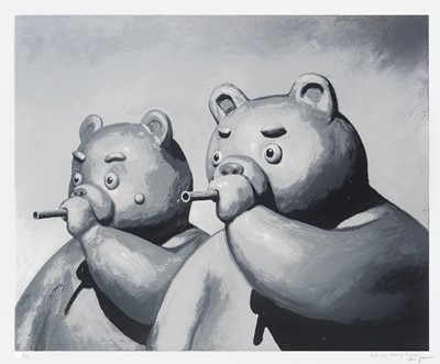 Lot 62 - The Tvorogov Brothers (Russian 1988-), 'Bears With Blowguns', 2021