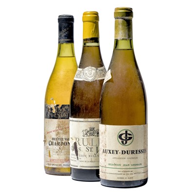 Lot 96 - 10 bottles Mixed White Burgundy and New World Chardonnay