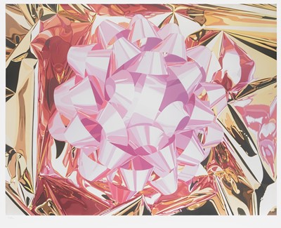 Lot 158 - Jeff Koons (American 1955-), 'Pink Bow', 2013