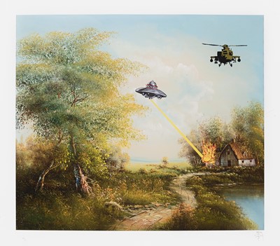 Lot 100 - Mason Storm (British 1966-), UFO. No, You F O', 2021