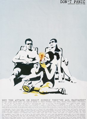 Lot 77 - Banksy (British 1974-), 'Stop Esso', 2000