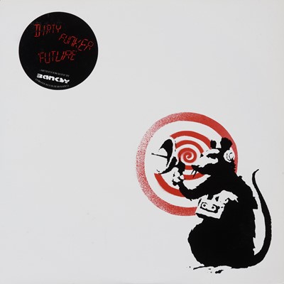 Lot 74 - Banksy (British 1974-), 'Radar Rat - Dirty Funker Vinyl (White)', 2008