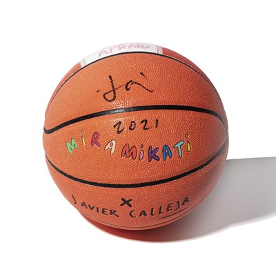 Lot 39 - Javier Calleja x Mira Mikati (Collaboration), 'Basketball', 2021