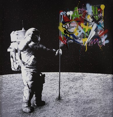 Lot 213 - Martin Whatson (Norwegian 1984-), 'One Small Step (Pink)', 2013