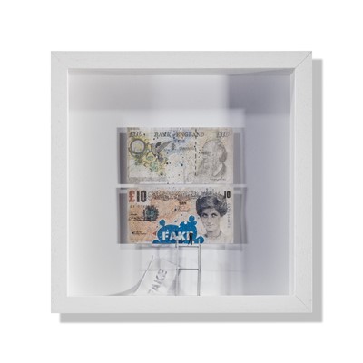 Lot 54 - Roy's People (British), 'Di-Faked Tenner', 2021