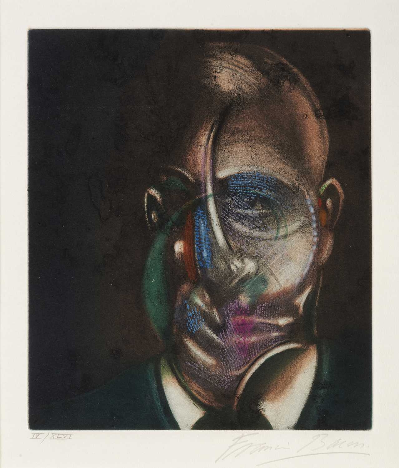 Lot 155 - Francis Bacon (British 1909-1992), 'Portrait Of Michel Leiris', 1990