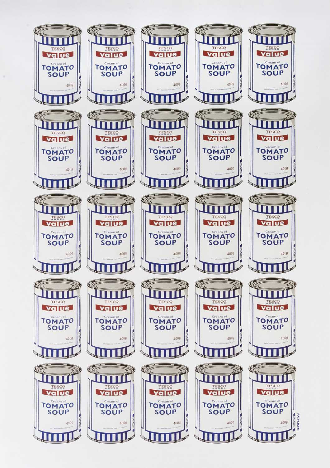 Lot 286 - Banksy (British 1974-), 'Soup Cans Poster', 2010