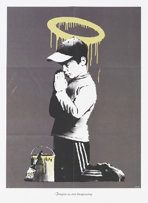 Lot 119 - Banksy (British 1974-), ‘Forgive Us Our Trespassing’, 2010