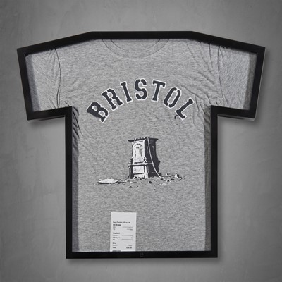 Lot 121 - Banksy (British 1974-), 'Bristol Colston Statue T-Shirt', 2021