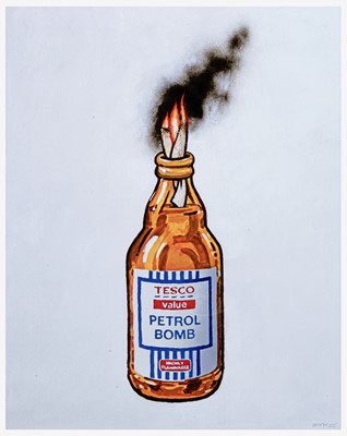 Lot 289 - Banksy (British 1974-), ‘Tesco Value Petrol Bomb’, 2011