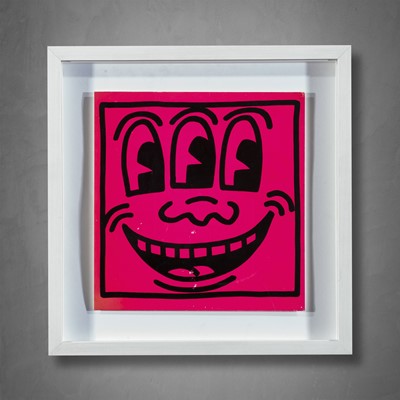 Lot 180 - Keith Haring (American 1958-1990), 'Three Eyes', 1982