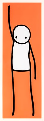 Lot 346 - Stik (British 1979-), 'Liberty (Orange)', 2013