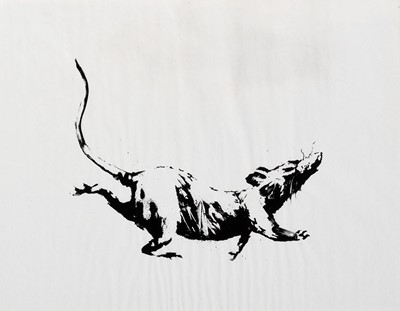 Lot 285 - Banksy (British 1974-), 'GDP Rat', 2019
