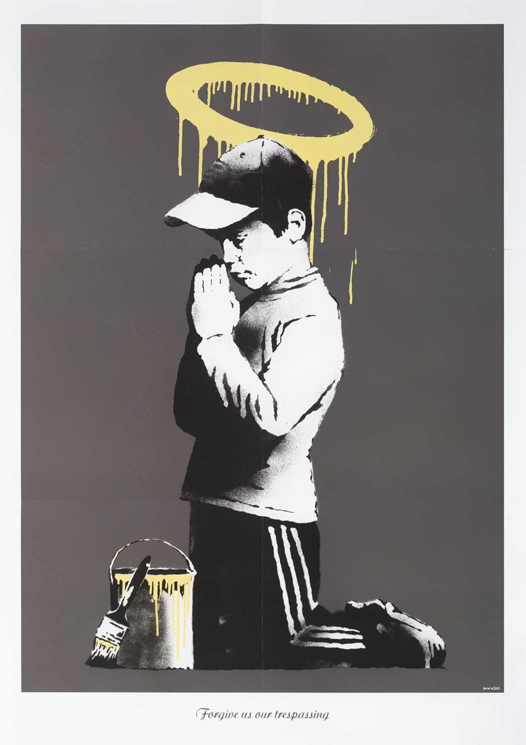 Lot 116 - Banksy (British 1974-), ‘Forgive Us Our Trespassing’, 2010