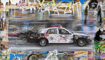 Lot 303 - Mr Brainwash (French 1966-), 'Metro Polisia', 2015