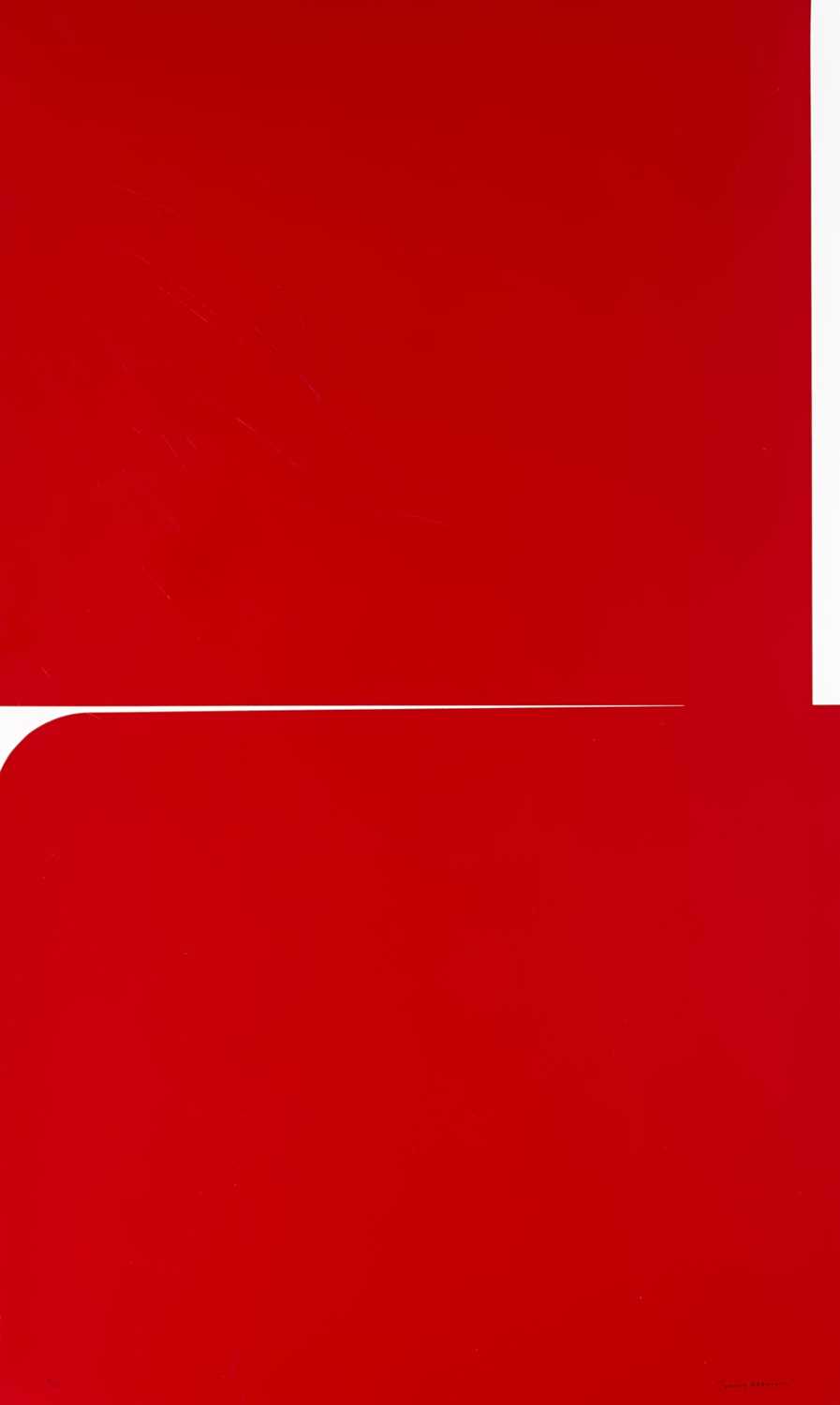 Lot 265 - Johnny Abrahams (American 1979-), 'Untitled (Red)', 2021