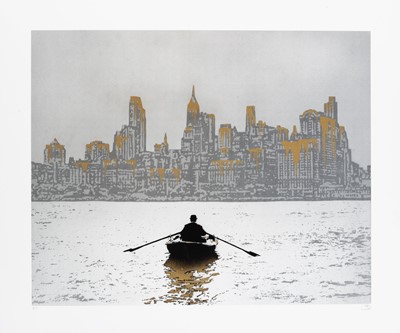 Lot 304 - Nick Walker (British 1969-), 'The Morning After - New York (Gold Edition)', 2011