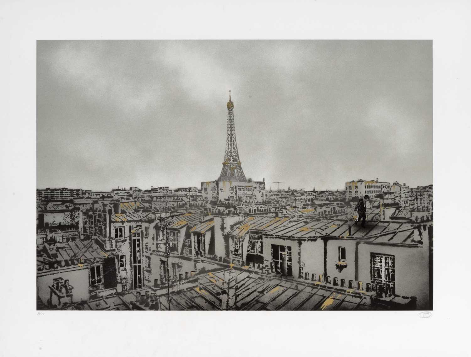 Lot 194 - Nick Walker (British 1969-), 'The Morning After - Paris (Gold Edition)', 2012