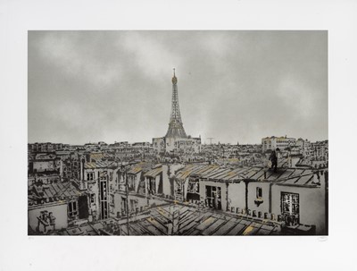 Lot 194 - Nick Walker (British 1969-), 'The Morning After - Paris (Gold Edition)', 2012