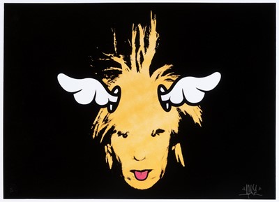 Lot 145 - D*Face (British 1978-), 'Warhol (Orange)', 2005