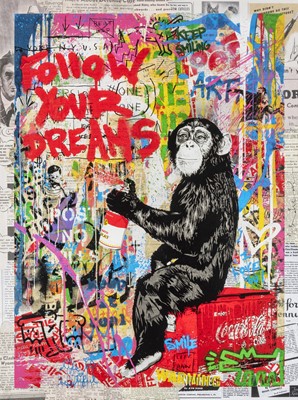Lot 320 - Mr Brainwash (French 1966-), 'Iconic (Follow Your Dreams)', 2020