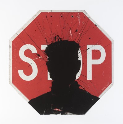 Lot 335 - Richard Hambleton (Canadian 1952-2017), 'Stop Sign', 2018