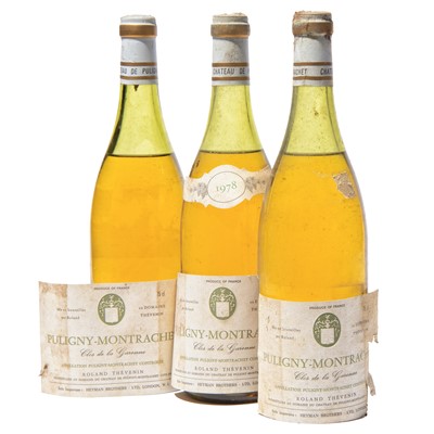 Lot 100 - 12 bottles 1978 Puligny-Montrachet Clos de la Garenne Thenevin