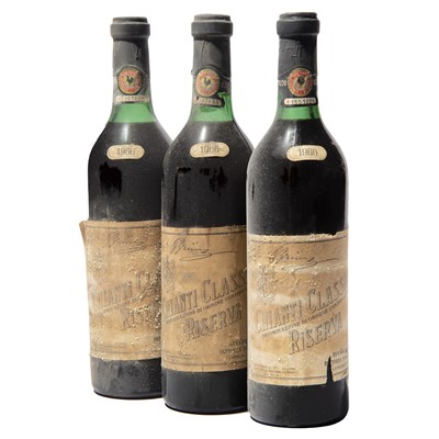 Lot 166 - 12 bottles 1966 Chianti Classico Riserva Poggiarello