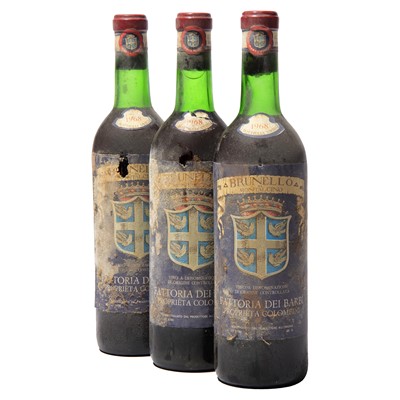 Lot 165 - 12 bottles 1968 Brunello di Montalcino Fattoria Barbi