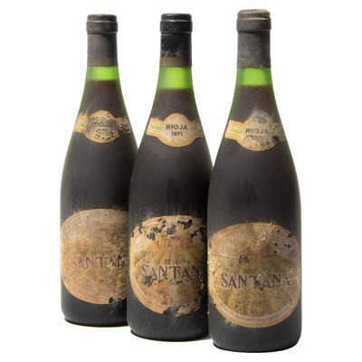 Lot 177 - 10 bottles 1971 Santana Rioja Reserva