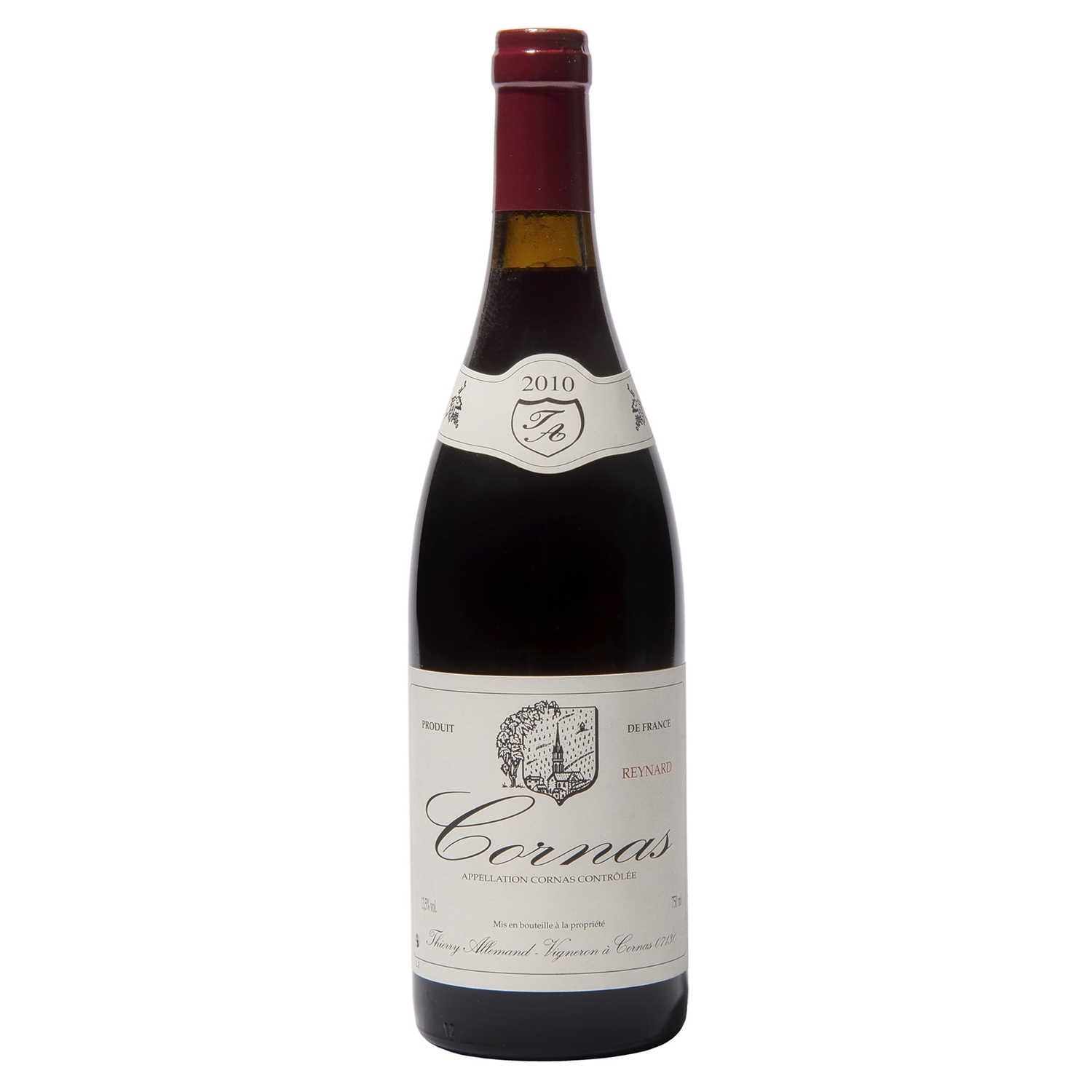 Lot 252 - 3 bottles 2010 Cornas Reynard Allemand
