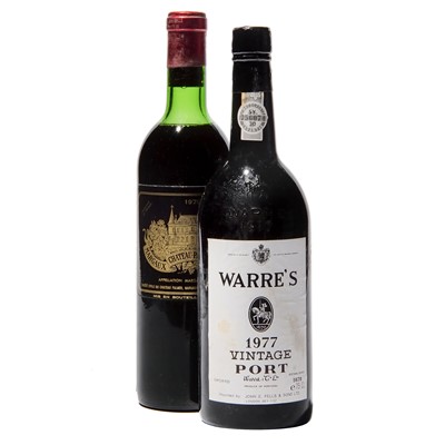 Lot 147 - 2 bottles Mixed Warre and Ch Palmer